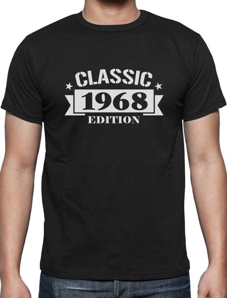 

2020 100% cotton classic 1968 edition funny 50th birthday t-shirt gift