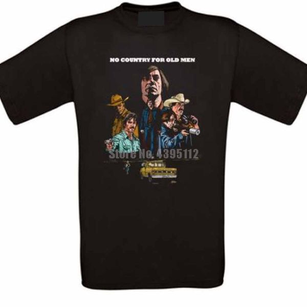 

sport no country for old javier bardem coen movie cult stylish t-shirt retro tshirt rock t-shirt russia tshirts new 2020 jrcapr