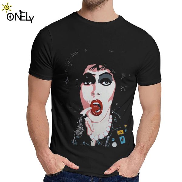 

мужчины футболка the rocky horror picture show poster тонкий уникальный дизайн классический шею harajuku streetwear тенниска