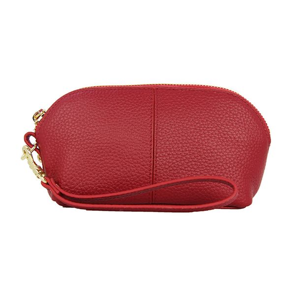 

female shell cosmetic bag leather travel cosmetic case makeup pouch mini purse travel wash bag women cosmecic pouch beauty case