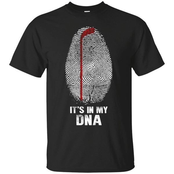 

hockey - hockey in my dna men summer t-shirt