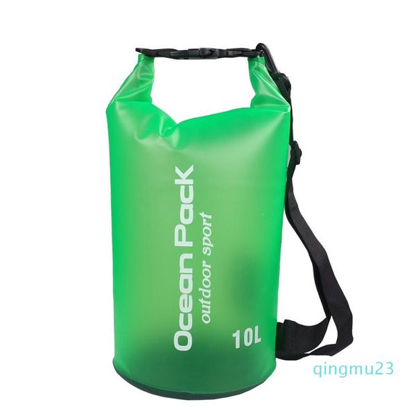 

wholesale-2l 5l 10l outdoor waterproof swimming bag bucket dry sack storage bag river trekking rafting kayaking travel water barrel 2018