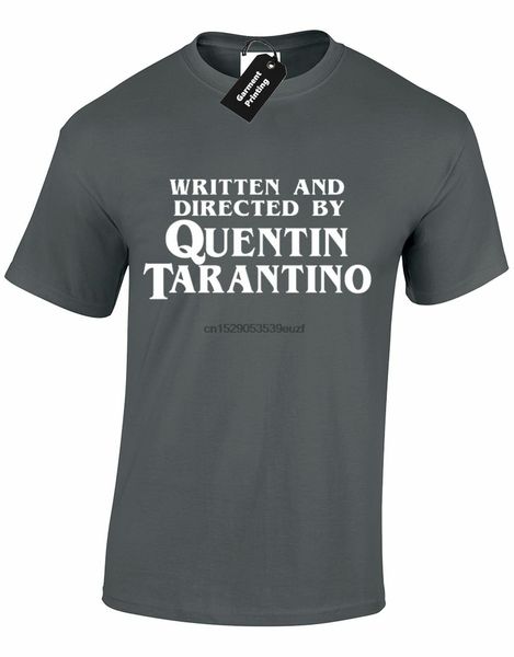 

written and directed by quentin tarantino mens t shirt pulp reservoir kill bill