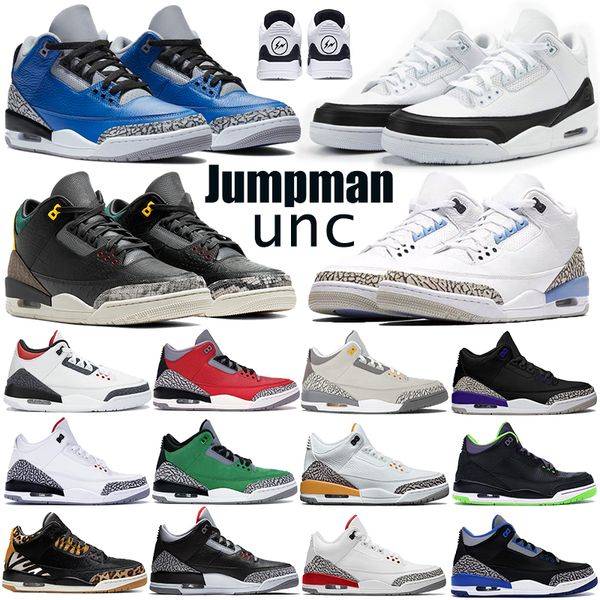

2020 varsity royal cement jumpman iii unc mens basketball shoes sports laser orange animal instinct fire red denim fragment trai