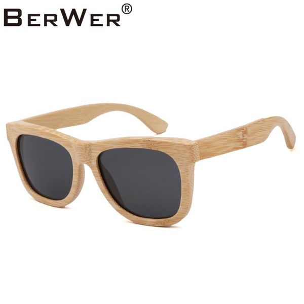 

vintage bamboo wooden sunglasses handmade polarized mirror fashion eyewear sport glasses in cork box, White;black