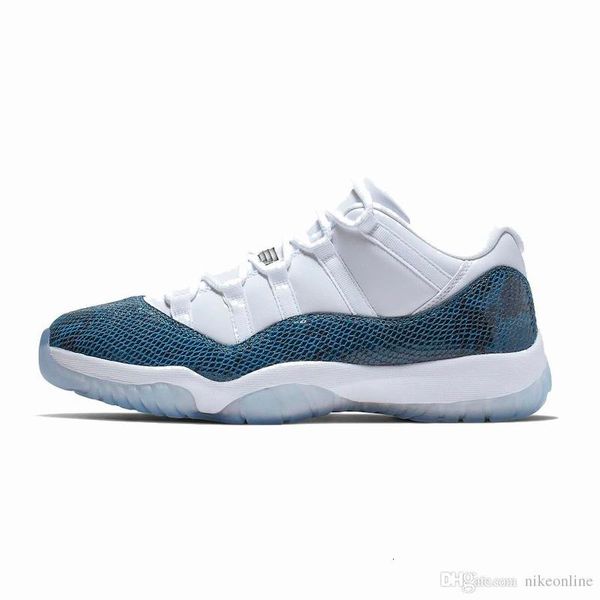 

mens 11s low basketball shoes for sale blue snake skin grey blacks youth kids jumpman 11 xi lows sneakers boots with box