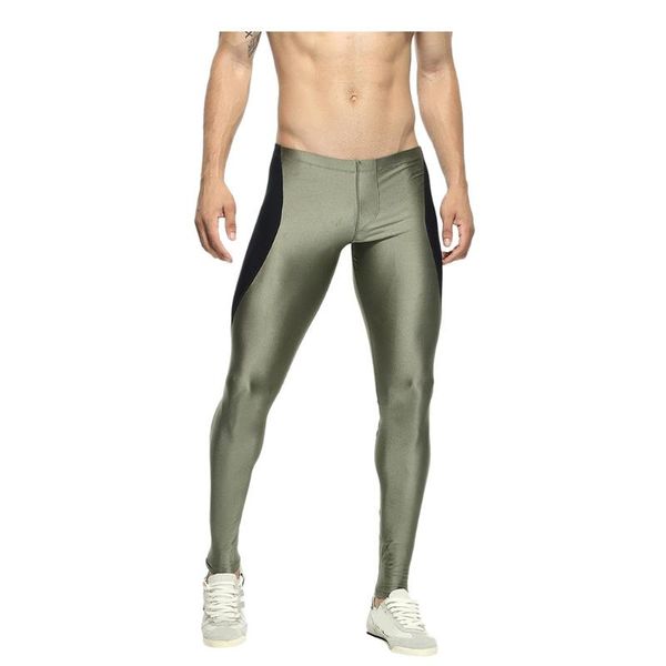 

men's casual fitness sweat absorption fast drying elastic sports long pants trousers men pantalon homme#g3, White;red