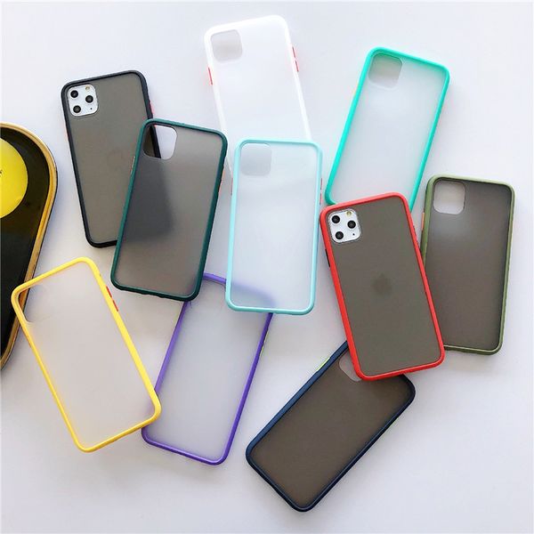 

new skin phone case for iphone 11 pro max x xr xs max 6 6s 6plus 7 7plus 8 8plus 3d protection defender cover back pc+tpu frosted phone case