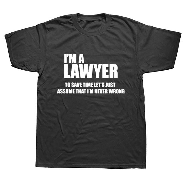 

i am a lawyer t shirt gift for lawyer funny profession t-shirt cotton short sleeve t-shirt camisetas clothing