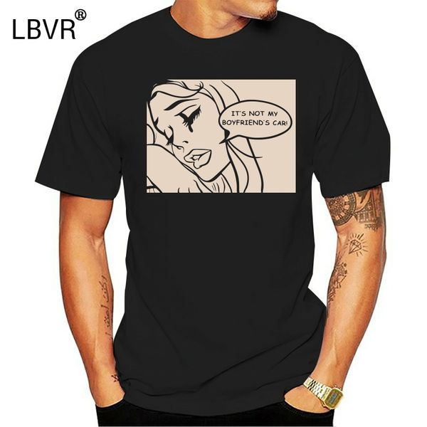 

его не моя boyfriends автомобиля t-shirt