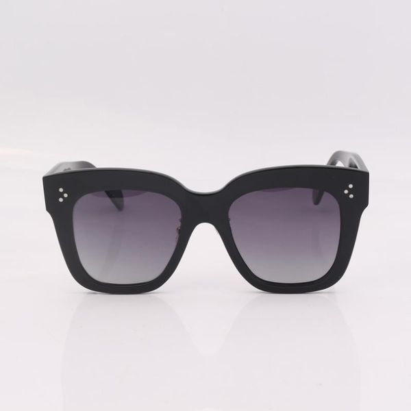

black square sunglasses women fashion acetate gradient women eye wear, White;black