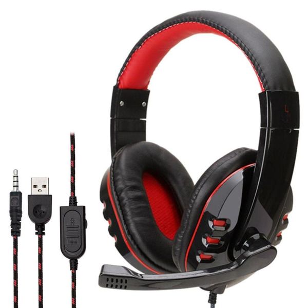 

wired stereo gaming headsets usb headphone gamer with microphone headset gamer for /mp3/pc/computer headphones for