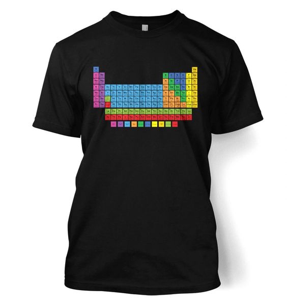 

periodic table t-shirt - science geek tshirt
