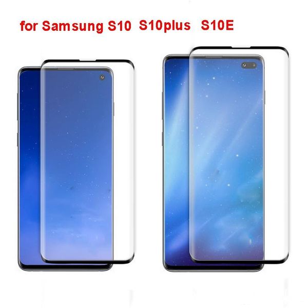 

for samsung galaxy note 10 note 10 plus s10 plus s10 e screen protector tempered glass curved edge case friendly 9h hardness