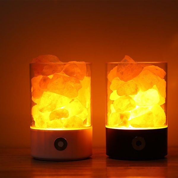 

useful usb charging nightlight help sleep himalaya salt lamps plastic seven colors lights increase negative ion lamp 30yx ii