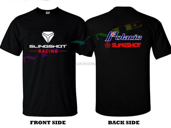 

новый slingshot гонки черный логотип polaris tshirt tee s m l xl xxl