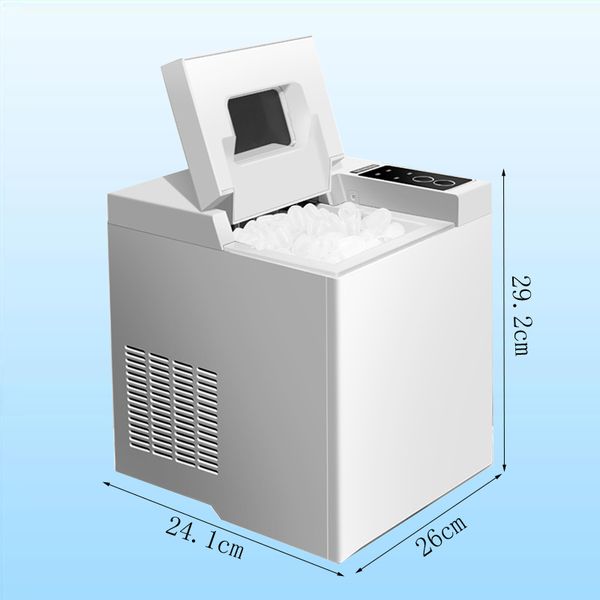 Home Use Portable Machine Macher для столешницы для столешницы, кубики льда, готовые в 6 минутах составляют 6,5 кг, для вечеринок 110W