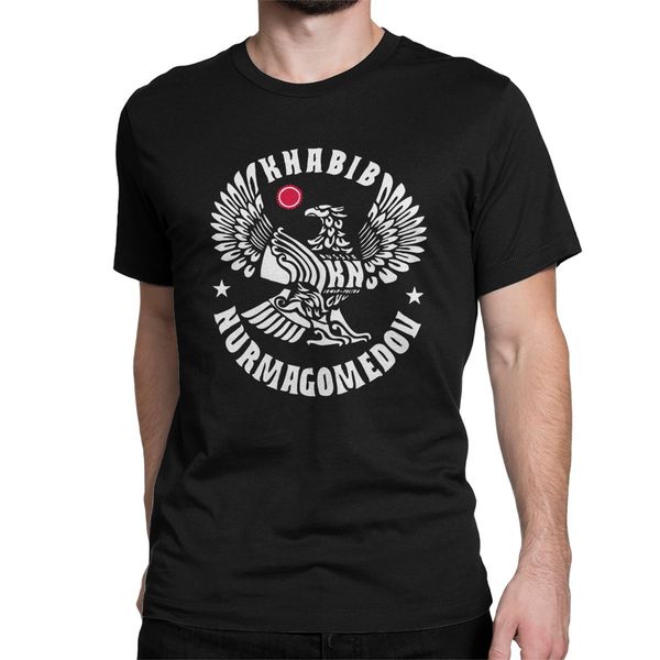 

men t-shirts khabib nurmagomedov novelty 100% cotton cool tees short sleeve t shirts o neck plus size new arrival