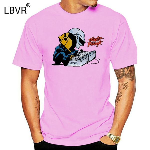 

dj edm музыка daft punk charlie brown мужская фиолетовый t-shirt