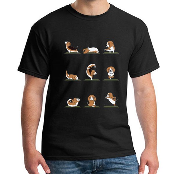 

funny the beagle dog t shirt men cottont-shirt summer short-sleeve o-neck tshirt male women tees harajuku