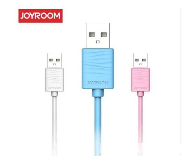 

original jr-s118 joyroom cable 1m fast sync charging data line micro usb cable for samsung android with retail package