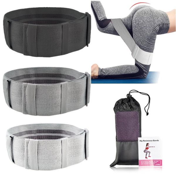 

resistance bands 3 packs heavy adjustable hip booties loop for home fitness stretching glutes strength training fabric squat workout
