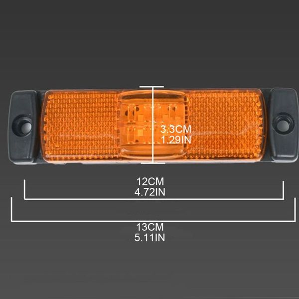

2 шт 4 led трейлер tail light kit 10-3 f4 рефлектор лампа стоп turn brake c6ub