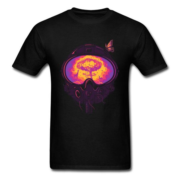 

last goodbye tshirts customized t shirts men limited edition astronaut bomb t-shirts father day tees slim fit cotton clothes