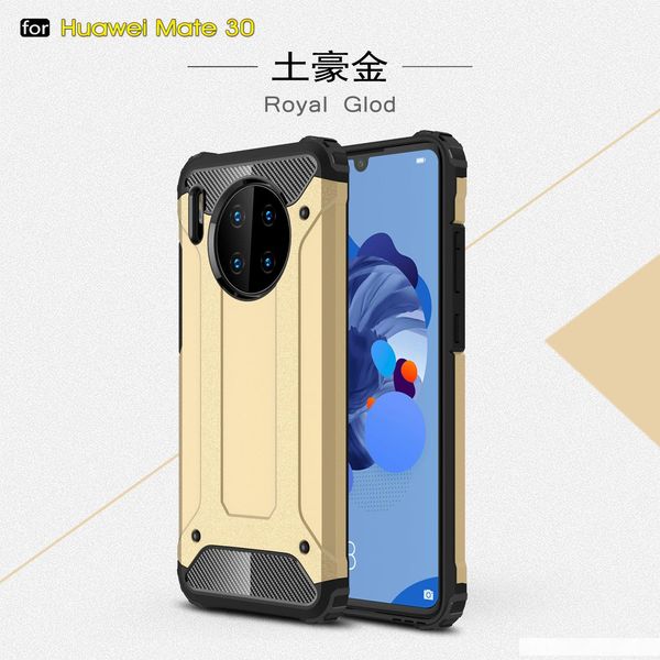 

rugged armor coque hard pc tpu shockproof case for huawei mate 30 nova 5 5i 5t honor 9x 10 20i 20 pro lite