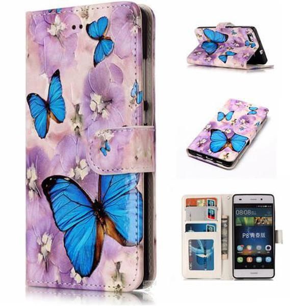 

case huawei p8 lite p8 lite funda pu leather cover flip wallet stand case huawei p8 lite card holder luxury phone case