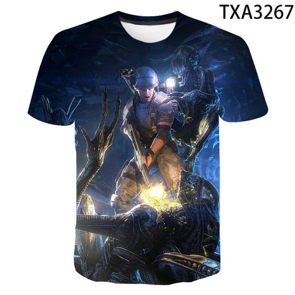 

alien boy girl cool 3d print shirts harajuku comics comics men clothing