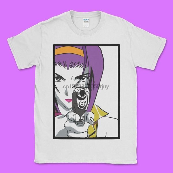 

faye from cowboy bebop anime pop art style tshirt