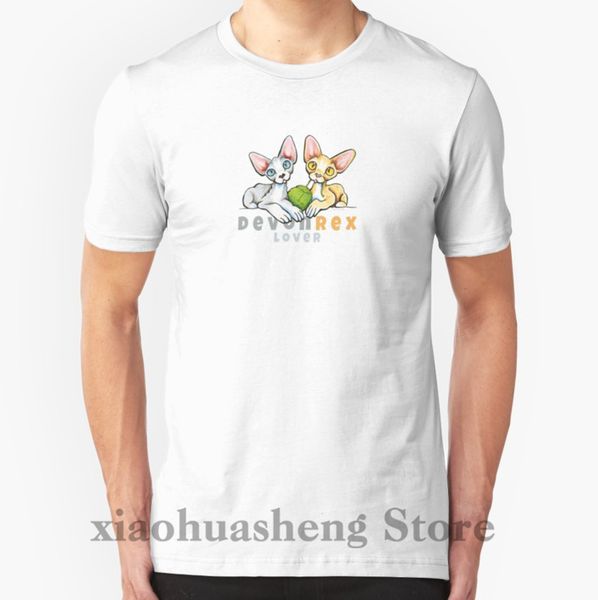 

100% cotton o-neck men t shirt custom printed t-shirt devon rex lover women tshirt