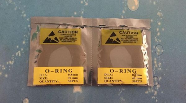 

500pcs 0.8mm large watch case back o-ring from 31mm to 40mm high quality