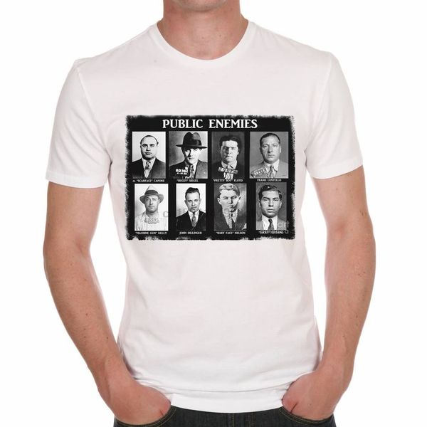

public enemies al capone scarface men t shirt