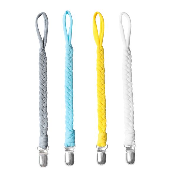 

ins pacifier anti-drop with silicone pad pacifier clip pacifier chain