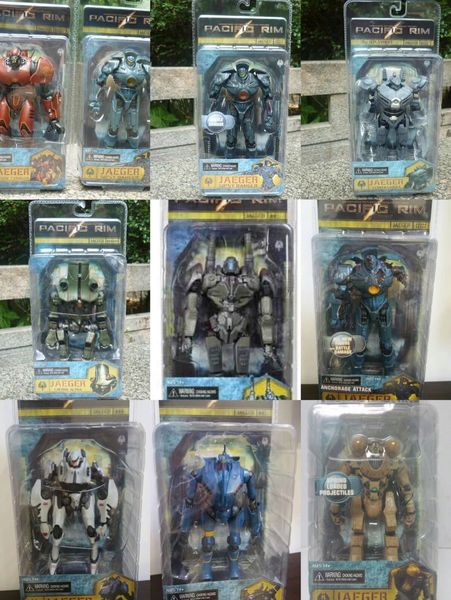 

new neca pacific rim movie jaeger coyote tango & cherno alpha toy action figure for boy girl toy gift