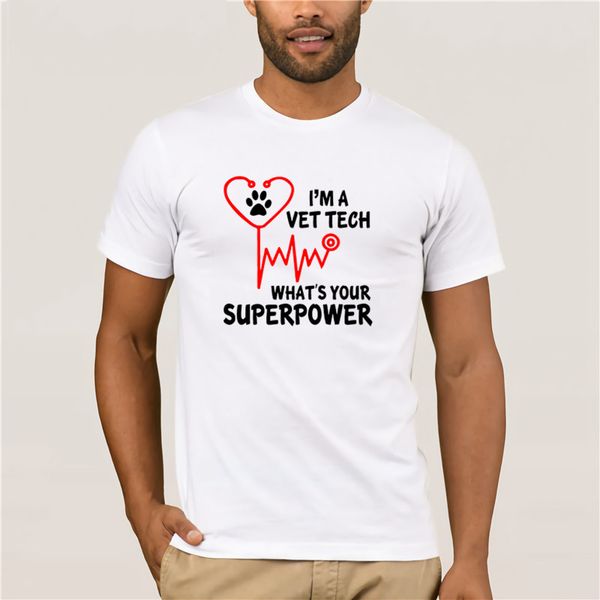 

round neck cool man's t-shirt don't worry vet animal doctor medical practitioner print letters women o-neck printed tee shirt