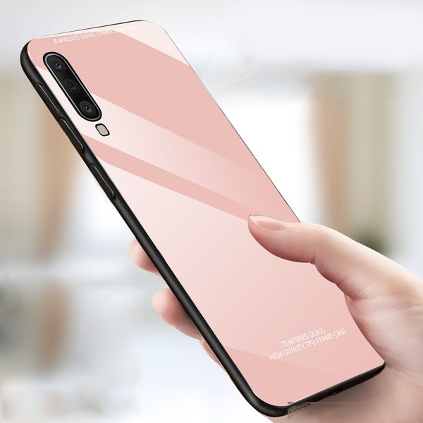 

tempered glass back phone cases case for samsung a10s a20s a40s note 10 pro a90 5g a30 a50 a70 a60 a40