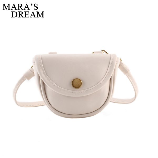 

mara's dream 2020 new solid color small bag female small fresh fashion mini semi-circular saddle bag crossbody
