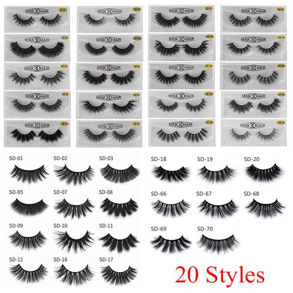 

3d mink false eyelashes eyes makeup handmade mink handmade natural 3d models lashes eyelash manufacturers