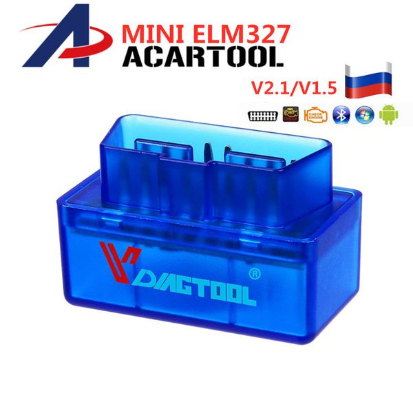 

super mini elm327 bluetooth v2.1 / v1.5 obd2 car diagnostic tool elm 327 bluetooth for android/symbian for obdii protocol