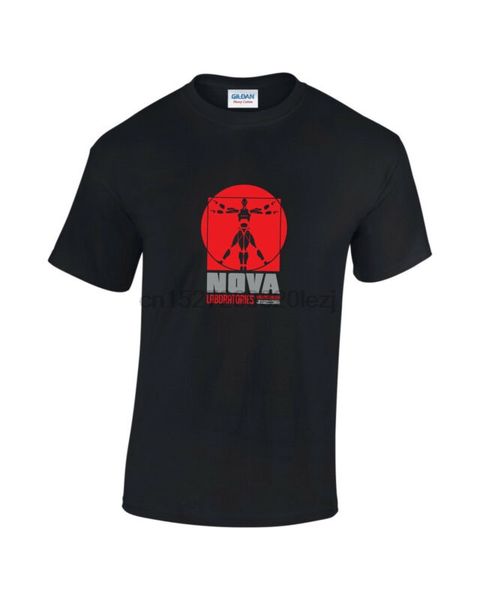 

nova robotics movie mens printed t-shirt inspired by short circuit