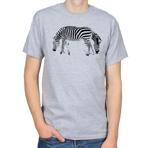 

zebra optical illusion wildlife animals safari nature africa mens t-shirt tee male selling t shirts