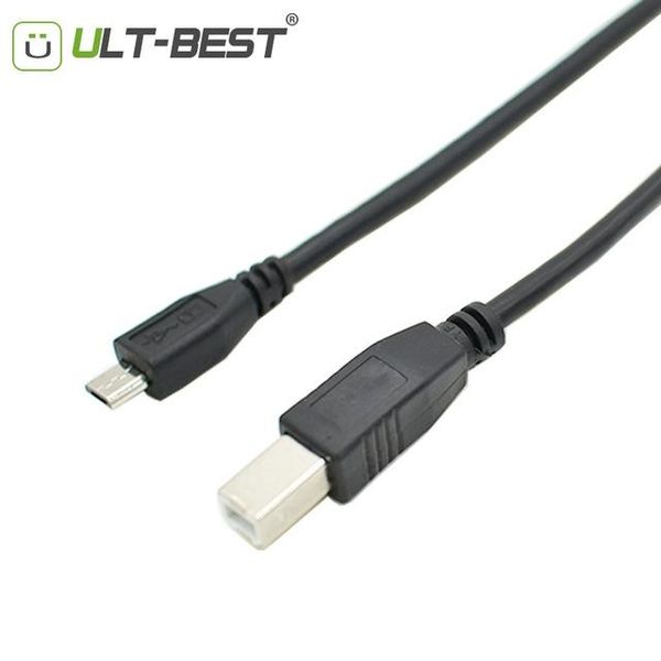 

computer cables & connectors ult-micro usb 2.0 male to usb b male otg converter cable 1m for electronic piano printer decoder