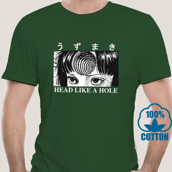 

0014a head like a hole harajuku summer short sleeve letter anime t-shirt hipster grunge horror japanese tee gothic