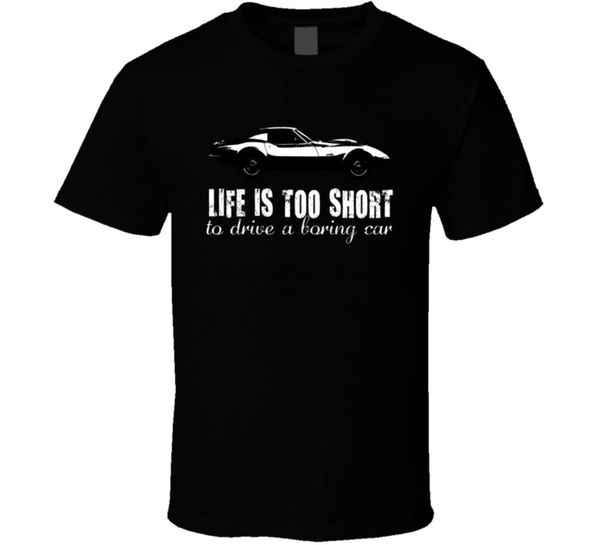 

chevrolet corvette c3 zr2 stingray 7 life is too short car lover t shirt(2