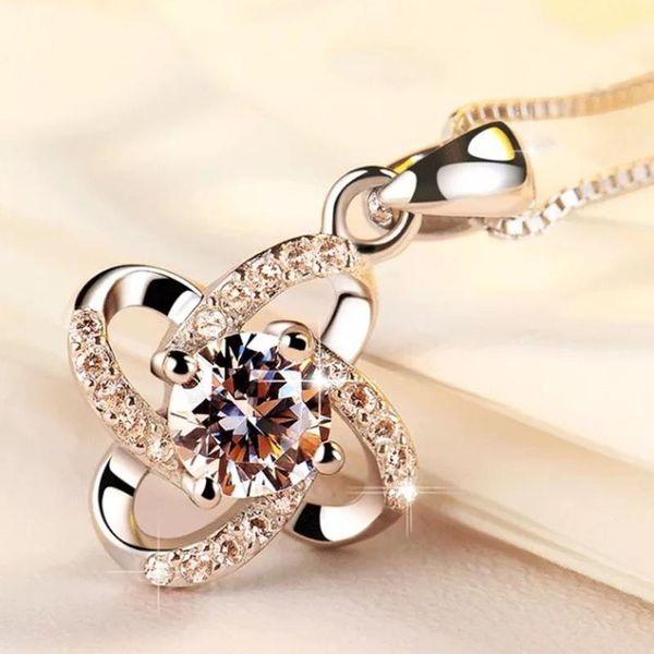 

fashion jewelry charm silver plated pendant hollow necklace elegant retro