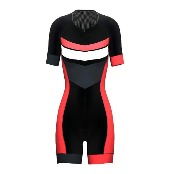 

pro team women's short sleeve cycling skinsuit triathlon suit sports cycling clothing high quality, Black;blue