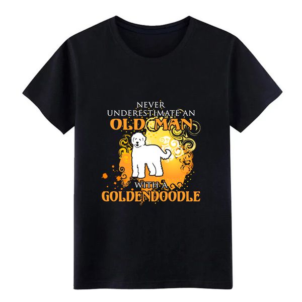 

goldendoodle t shirt printed 100% cotton s-3xl sunlight comical summer standard shirt